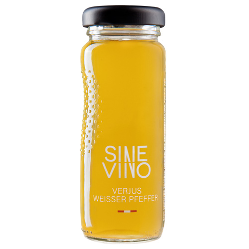 Verjus weißer Pfeffer